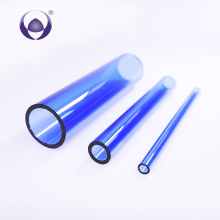 Good Quality thick wall glass tubing cutting hand blown borosilicate coloured glass tube